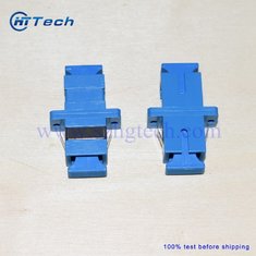 China Blue Color Telecom Simplex SC Fiber Optic Adapter supplier