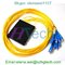 1*8 PLC Fiber Optic Coupler with SC/UPC connector for FTTH supplier