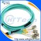 MPO-LC OM3 Patch Cord Fiber Optic Patch Cable supplier