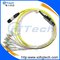 Flat Ribbon Fiber Patch Cord MPO/LC 12Core Fiber Optical Cable Ribbon Type supplier