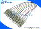 1.5M Telecom Type 9 / 125 Singlemode 12Core Fiber Optic Pigtail LC Without Jacket supplier