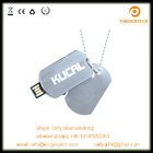 Promotion Gift USB Flash Drive Dog Tag necklace Pendrive Memory Stick mini pen Drive with custom logo