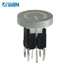 6*6mm Tactile Push Button Switches Led Illuminated With Circle Symbol Cap Supplier