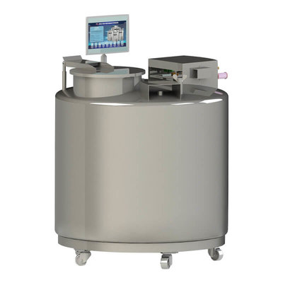 China Kenya ln2 cryogenic freezer KGSQ Stem cell liquid nitrogen tank supplier
