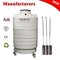 TIANCHI YDS-80L Cryogenic tank dewar with straps 6 canisters price supplier