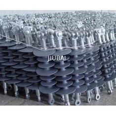 China Cheapest price silicon rubber electric railway suspension insulator and grey color Polymer insulator supplier