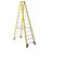 POWER fiberglass telescopic ladder and single sided plastic step FRP ladder and single sided plastic step FRP ladder supplier