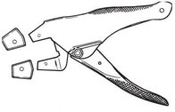 Crimping tool E-9BM for UDW2 UIB UIR and UY lock joint connectors