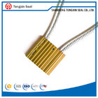 TX-CS105 Metal strip seal cable security seal security customized design 1.5mm cable seal
