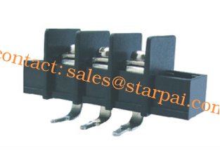China Barrier Terminal Block Type High Power Automotive Terminal Block Connector/Socket with 11mm Pitch and 2 to 30 Poles supplier