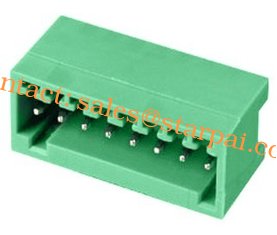 China Plug-Terminal Block Socket right angle pin Pitch : 2.5 mm / 0.098 in supplier