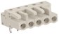 Female connector; with angle pins;with 2 locking latches; pin spacing 5 mm / 0.197 in supplier