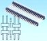 double Rows Straight Male 2.54mm Breakable Pin Header connector supplier