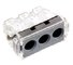 Lighting Connector for solid cable 3 poles easy access to installment and high security supplier