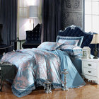 bedding set 100%cotton Jacquard tribute silk tencel satin duvet cover bedsheet pillowcase brand bed cover quilt cover be