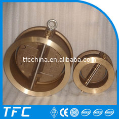 aluminum bronze dual plate wafer check valve