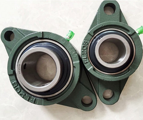 China Cast Iron Housing and Chrome steel UCFL208 bearing pillow block with good quality supplier