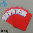 Color pvc sheet 3mm forex board water proof hard board in red color hot sale colorful Christmas decoration board