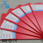 Color pvc flexible plastic sheet 3mm red color pvc foam board for NewYear decoration material or pvc packaging box mater