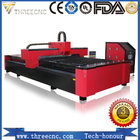 CNC Metal Plates 500W 750W 1000W Fiber Laser Cutting Machine, TL1530-1000W THREECNC