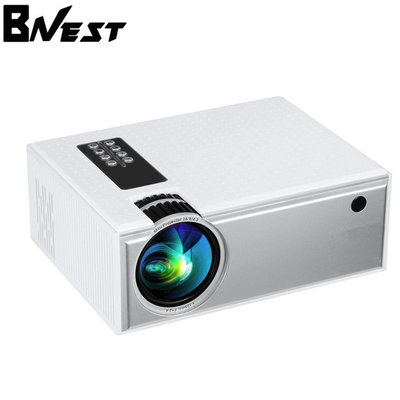 China BNEST 2019 Smart Digital projector LED 720P 1080P HD LCD 1800 lumens Mini Beam Home cinema Video Projector C8 supplier