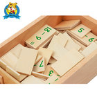 Preschool Woden Educational Montessori Material Subtraction Equations and differences in Lishui, China