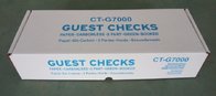2021 NRA  GUEST CHECK 2parts carbonless paper CT-G7000 for restaurant usage easy tearing
