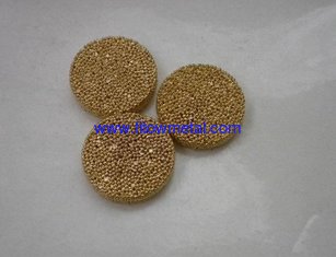 Bronze Sintered Powder Porous Filter disc copper sintering filter elements