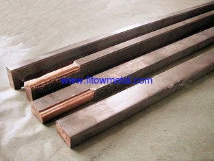 304 316 Stainless Steel Clad Copper Bar ISO9001 BV cert