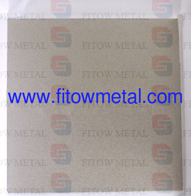 titanium plates for filter porous sintered gr1 gr2
