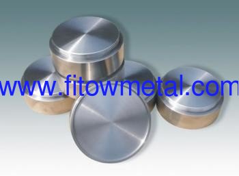 99.9% titanium round target ti sheet target pure titanium disc  target