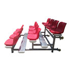 China manufacturer stadium bleacher seating factory plastic bleacher seats, HDPE, Imported Heavy-duty Polypropyle