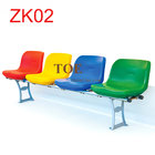 UV proof quality plastic stadium chairs audience plastic seats gym Podium seat