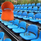 Whosale Neptune injection HDPE plastic fixed chairs Gym arena audience seats