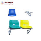 Indoor outdoor stadium seats china facotry red color plastic  stadium seating