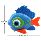 4 colors plastic 12cm wind up fish cube clockwork toys for baby