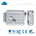 Cisa Electric Rim Lock Gate Door Lock with Stainless Steel Plated Cover Double-End Cylinder