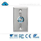 NO/NC Stainless Steel Door Push Button Switch Door With Led Light Indiction Electric Door Lock Used