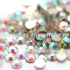glass beads china preciosa Glass ss20-Stone Size Flatback Crystal AB