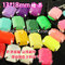 crystal sew on setting rhinestone candy color sewing button garment accessories