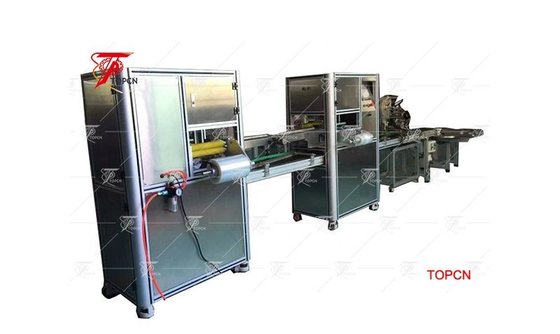 High Productivity Soap Wrapping Machine, Soap Wrapping Machine For Various Shape
