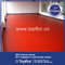 Red tennis sport flooring in stock supplier