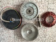 50W 250RPM Disc coreless permanent magnetism generator (PMG), outer rotor three phase permanent magnet alternator
