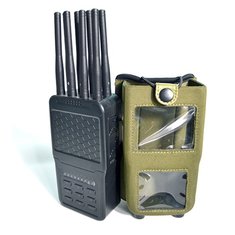 China 8 Bands Handheld Mobile Signal Jammer With Plastic Shell,High Power RF Blocker 4G WIMAX LOJACK WIFI GPS  Radius Up 20m supplier