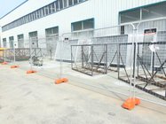 UV5 Surface Treatment Temp Fence Base with Concrete