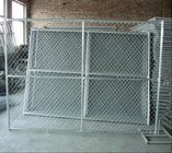 Construction Fence Panels Chain Link Mesh 6FT X 14FT 1.375 inch pipes 11.5 gauge wire diameter