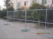 Construction Fence Panels Chain Link Mesh 6FT X 14FT 1.375 inch pipes 11.5 gauge wire diameter