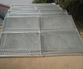 6 foot x 12 foot cross brace construction fencing for temporary using 60mm x 60mm chain mesh