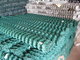 Commercial / Residential Vinyl Chain Link Fence 11Gauge 2 3 / 8''