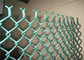 High Zinc Coated 275g / SQM Galvanized Chain Link Fencing 50mm for Residential